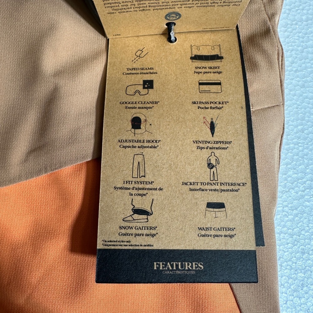 Picture Organic Clothing Womens Exa Snow Pants Camel Orange Pink Small 20K/20K - Picture 13 of 16